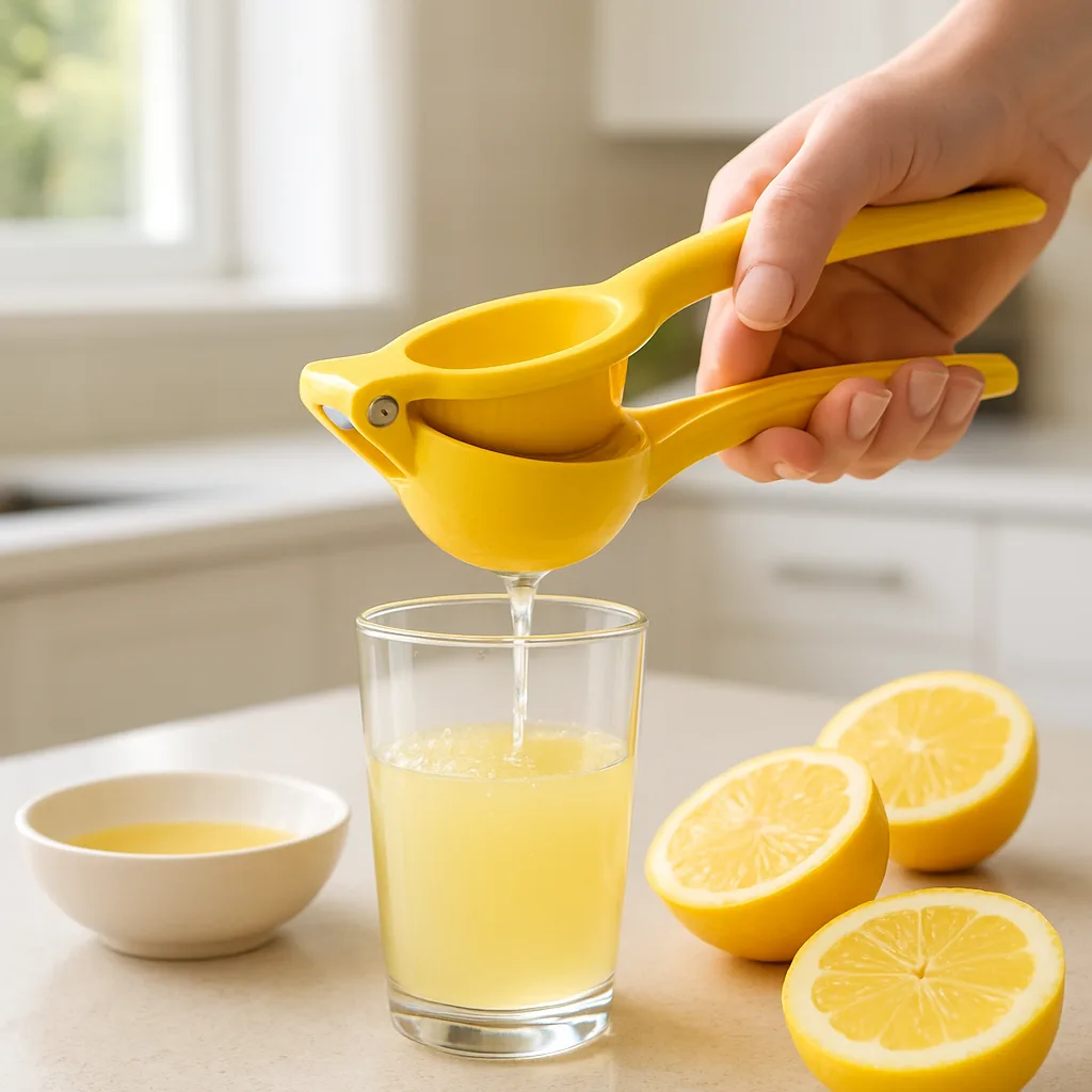 Exprimidor de limones manual